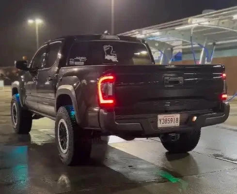 Lensless LED Tail Lights 2016-2023 Toyota Tacoma Sequential Turn Signals