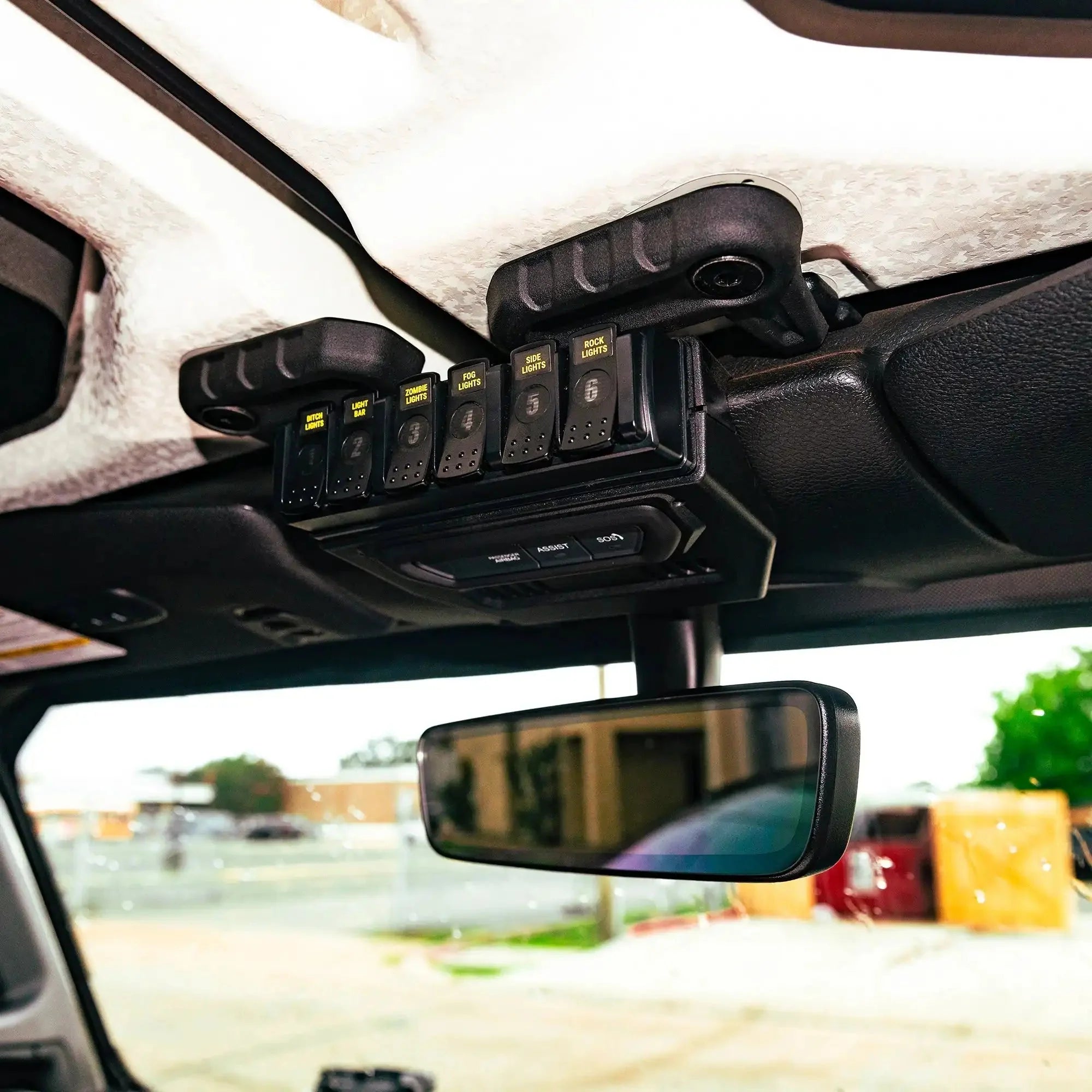 TRIGGER 6 SHOOTER Remote Mount - Fits Jeep JL and JT