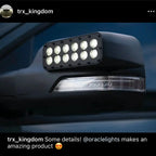 2019-2026 RAM 1500 DT LED Off-Road Side Mirror Ditch Lights
