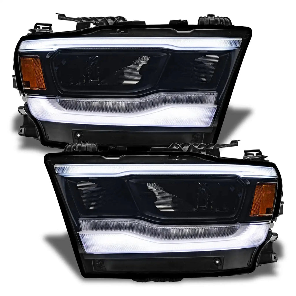 ORACLE Lighting 2019-2024 Dodge RAM 1500 ColorSHIFT RGB+W Headlight DRL Upgrade Kit - Reflector LED Headlights