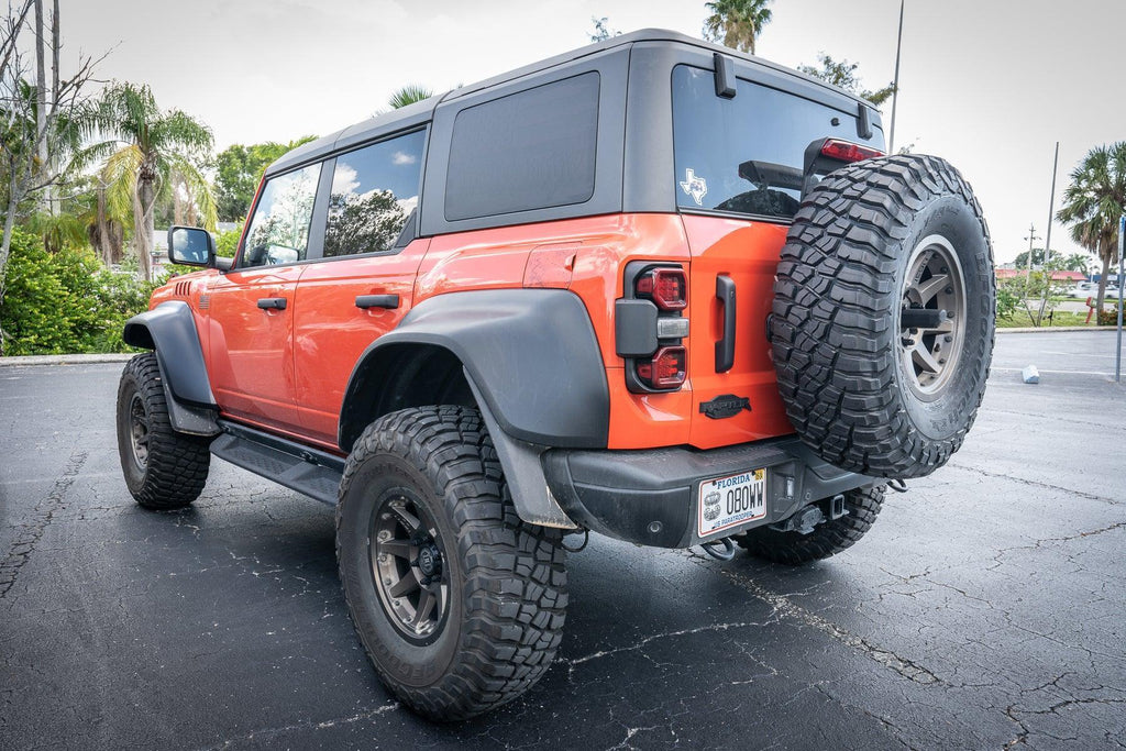 Stealth Clear Hardtop Side Window Overlays - 2021+ Bronco 4 Door