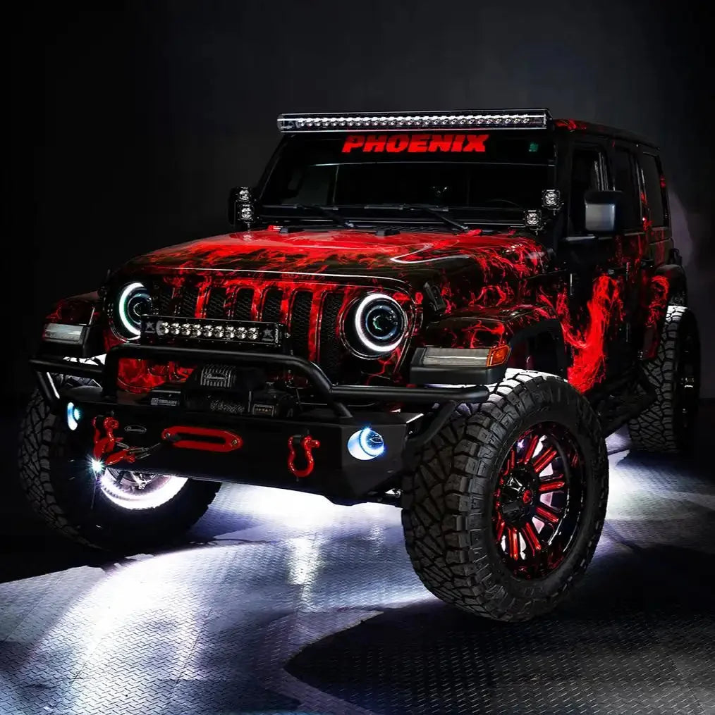 ORACLE Lighting 20W LED Fog Lights for Jeep Wrangler JK/JL & Gladiator JT | High Performance Plug-and-Play