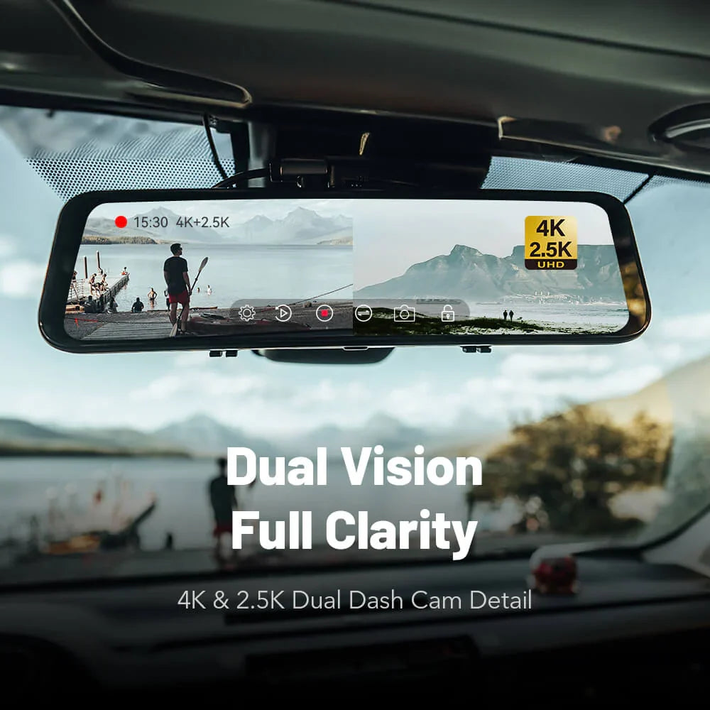 Wolfbox G900 TriPro Bumper Dash Cam