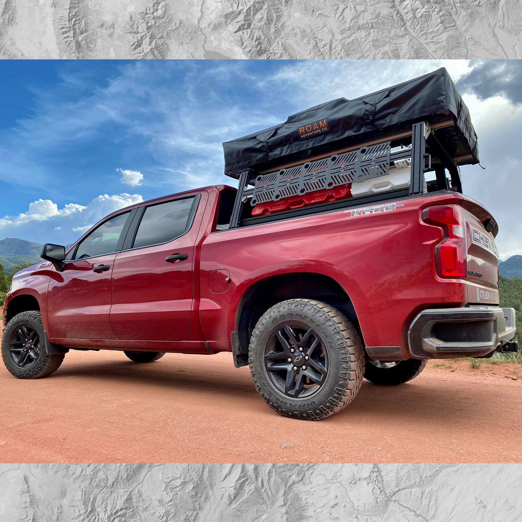 Chevy Silverado / GMC Sierra 1500 Bed Rack for Retrax XR Covers | XTR1