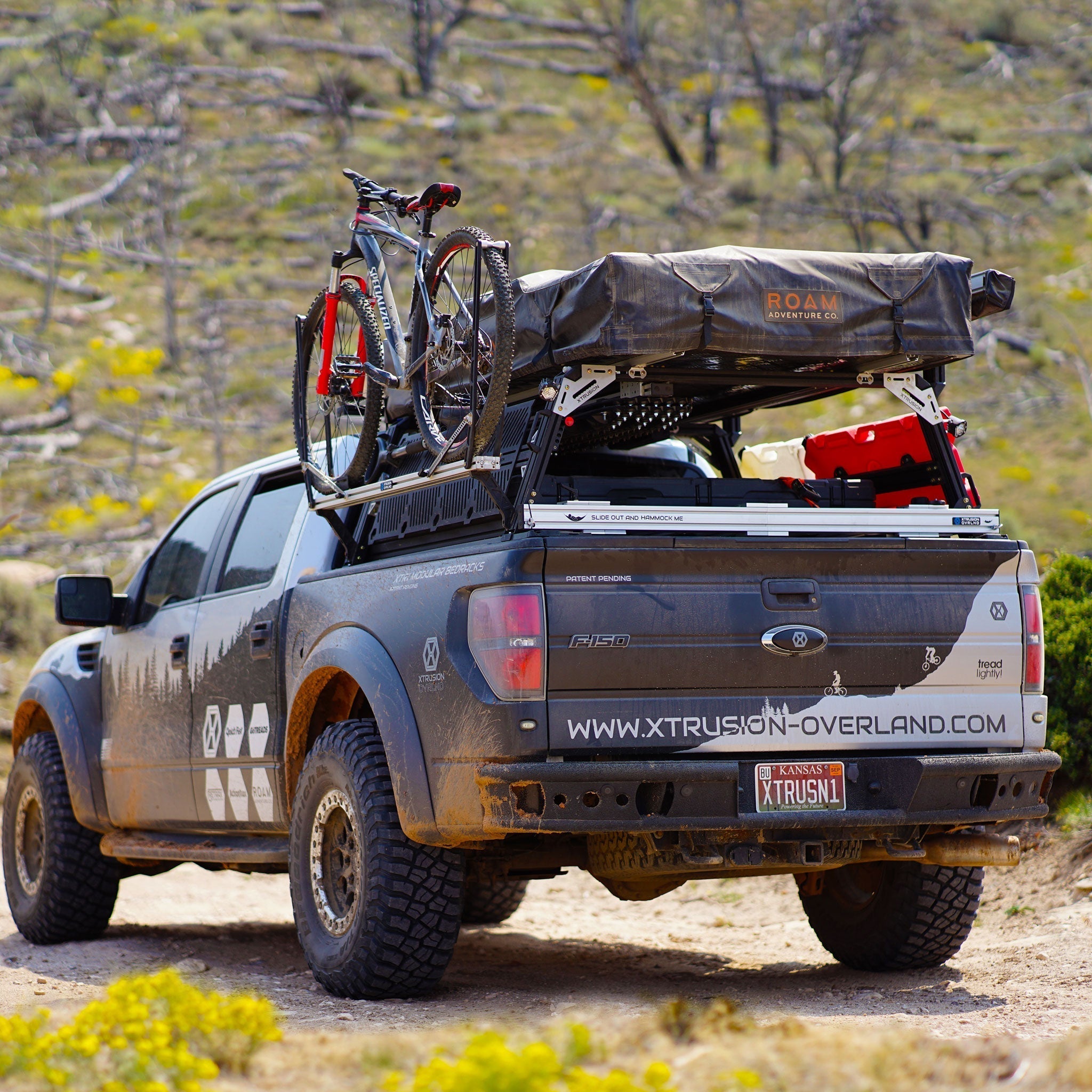 F-150 Bed Rack for Retrax XR Covers | XTR1