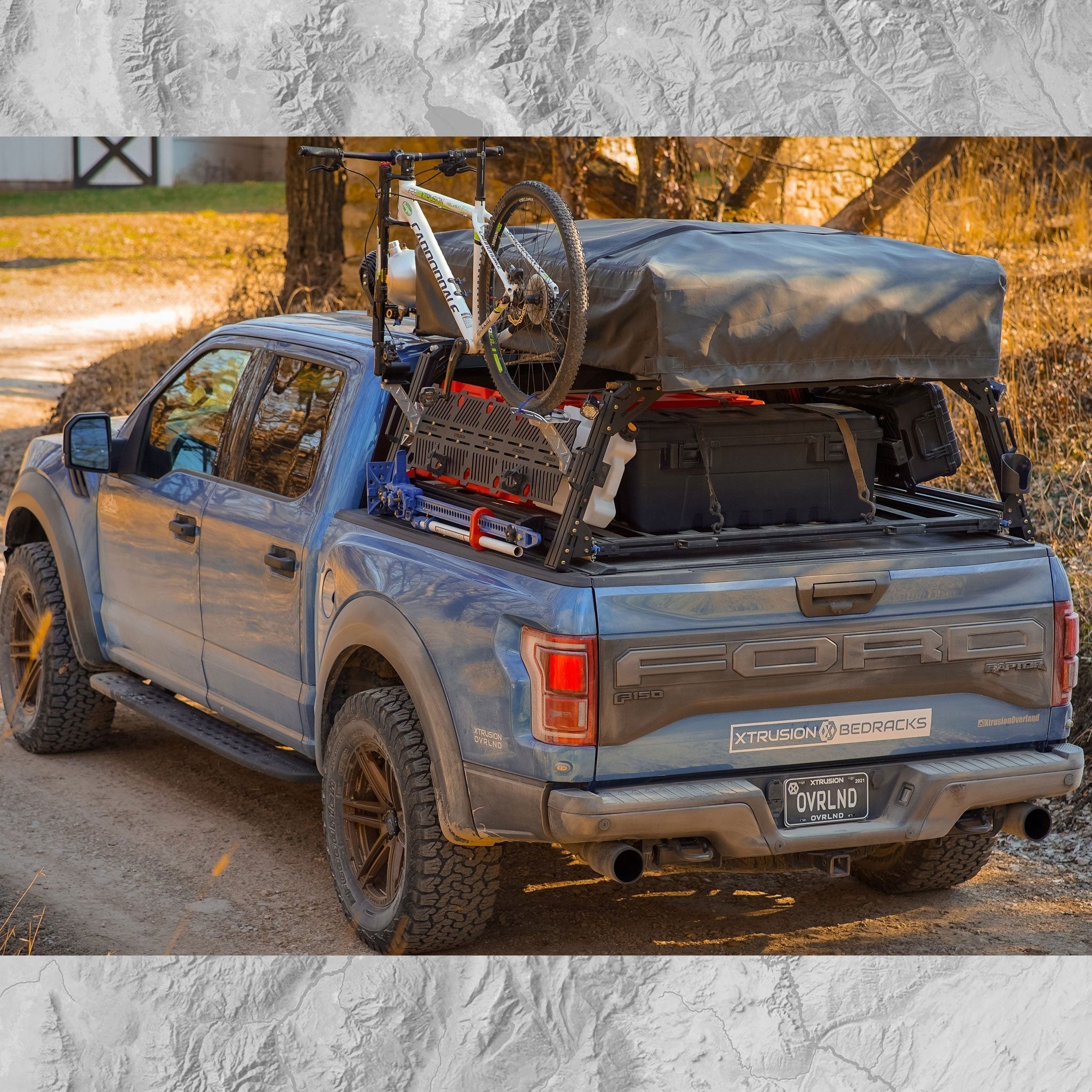 F-150 Bed Rack for Retrax XR Covers | XTR1