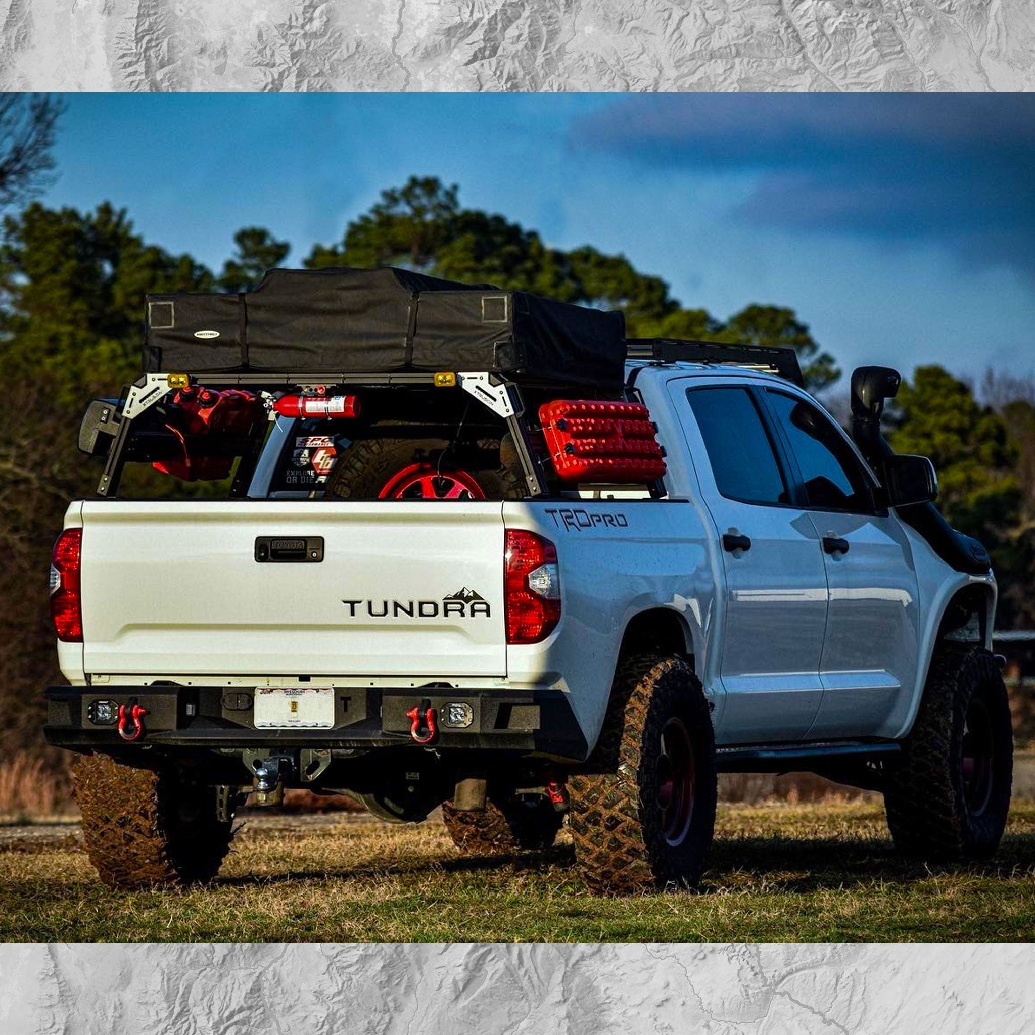 Toyota Tundra Bed Rack for Retrax XR Covers | XTR1
