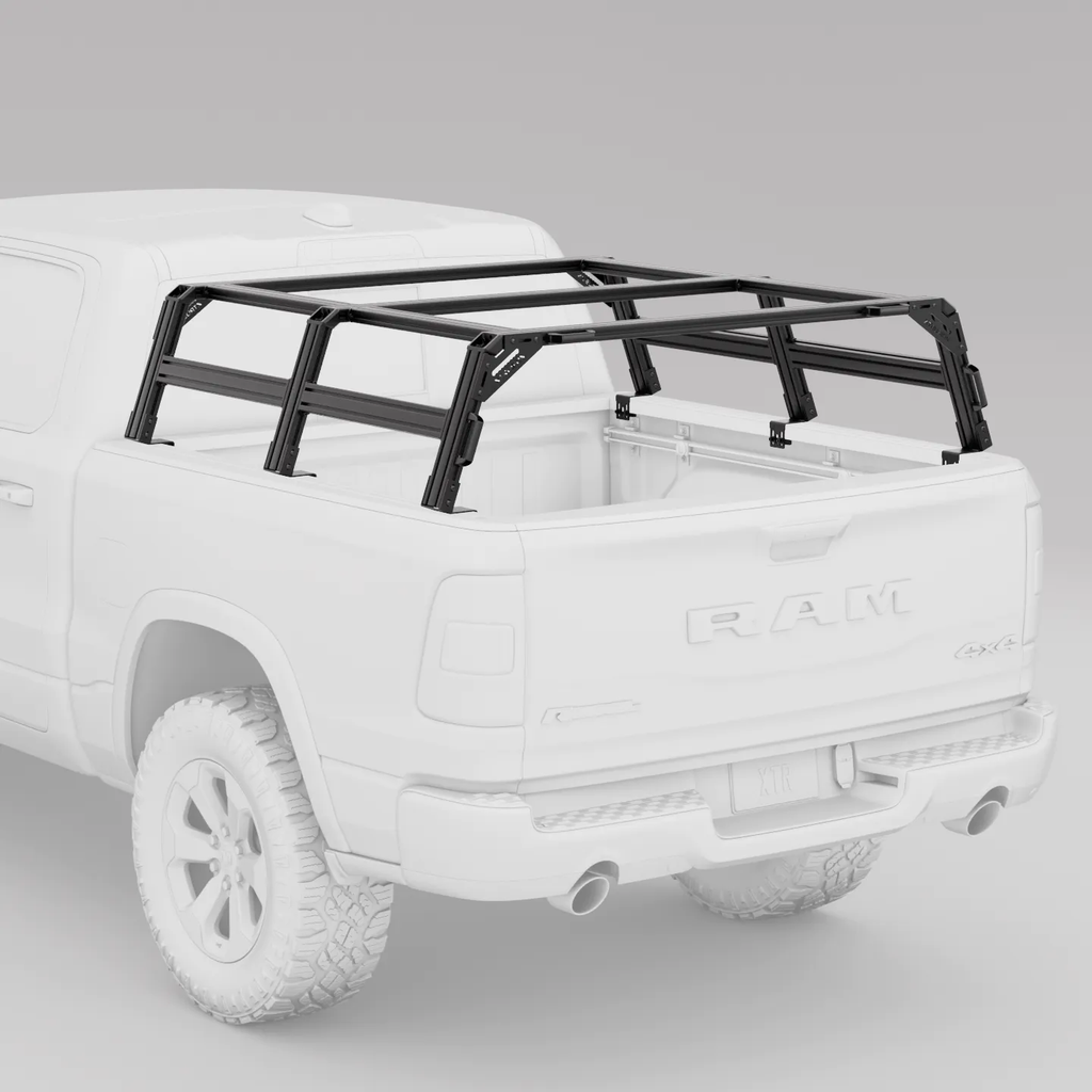 Ram 1500 Pre-configured Bed Rack (Tapered Bed) | XTR3 Popular Builds + MOLLE Packages