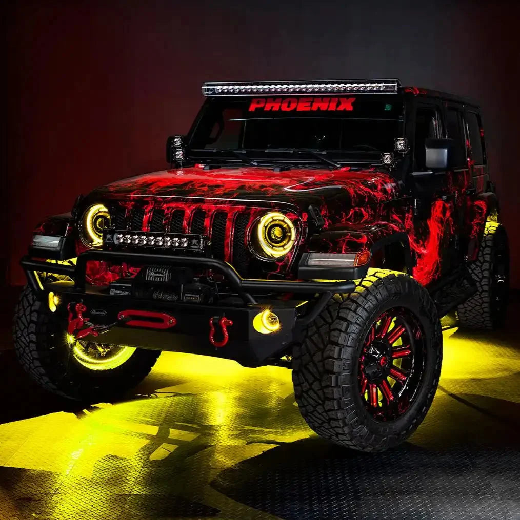 ORACLE Lighting 20W LED Fog Lights for Jeep Wrangler JK/JL & Gladiator JT | High Performance Plug-and-Play